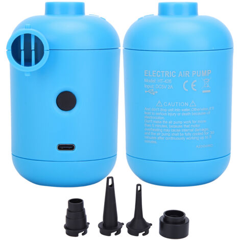 Pompe à air électrique USB HT‑426, universelle 5V pour bateau pneumatique, matelas et canapé gonflables