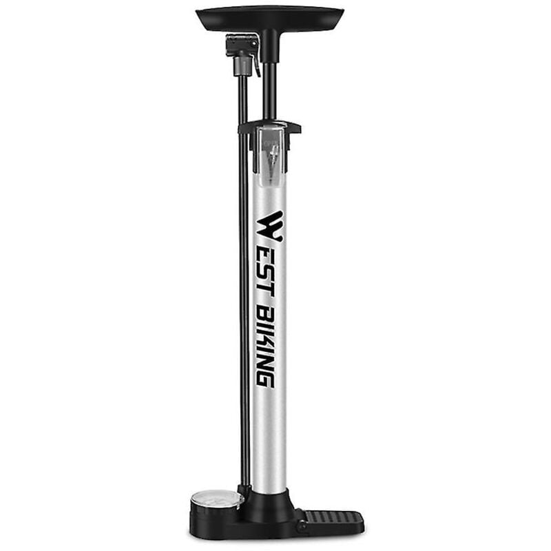 Fei Yu - Pompe à air haute pression pour vélo, pompe à pied pour vélo de route, valve Presta, gonfleur de pneu à bille