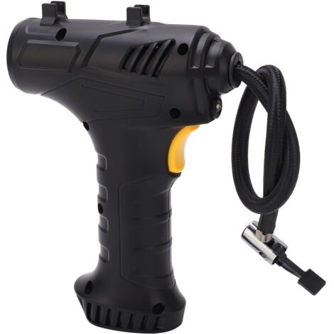 Pompe à air numérique 120W sans fil avec arrêt automatique pour pneus de vélo et voiture