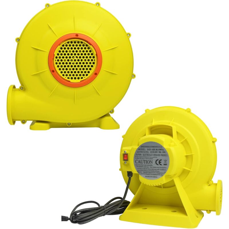 Pompe à Air 350W Pompe Électrique Gonflable Souffleur Multifonctionnelle à Moteur avec Ventilateur pour Châteaux Gonflables Naizy