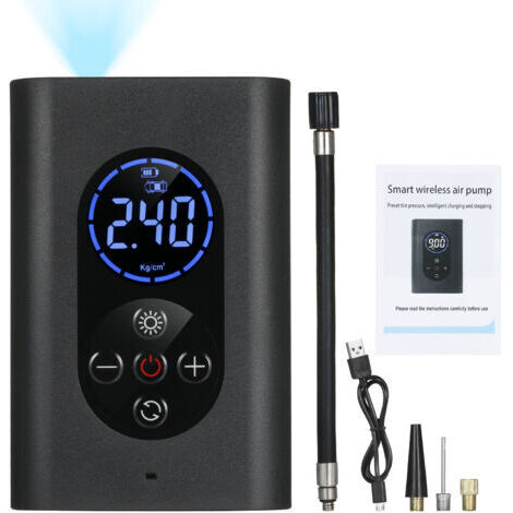 Pompe à air portable gonflage pneu électrique