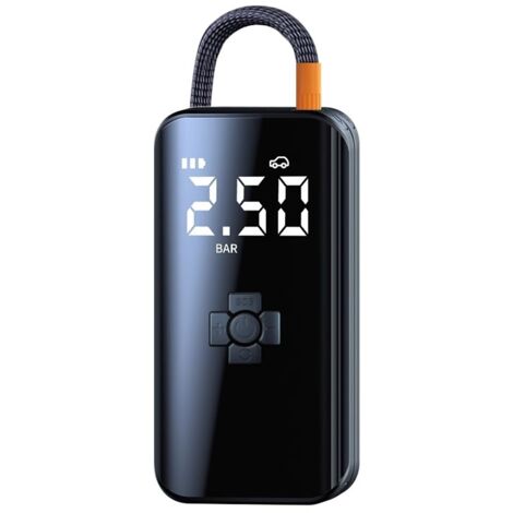 Pompe à air portable intelligente ETA 150 PSI pour voiture, compresseur automatique, gonfleur de pneus pour moto et vélo