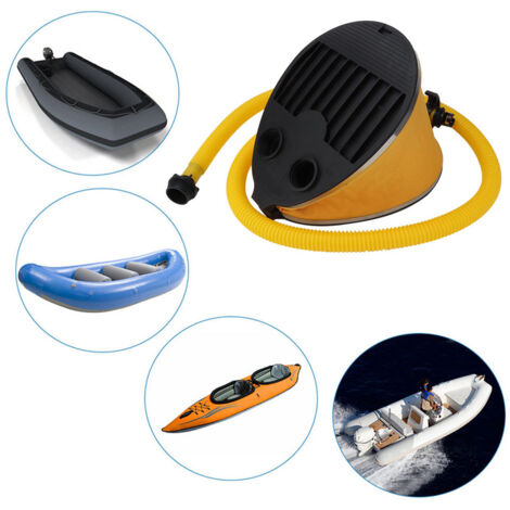 Pompe à air portable pour bateau gonflable, kayak et canoë - Accessoire durable en PP