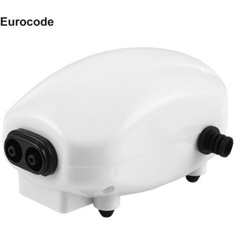 Pompe à air pour aquarium avec accessoires, sortie simple/double, aérateur d'oxygène silencieux pour aquarium, compresseur puissant pour la maison, double orifice