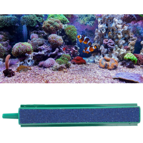 Pompe à Air pour Aquarium Décoration Paysagère Barre de Diffusion d'Air en Pierre de 15 cm