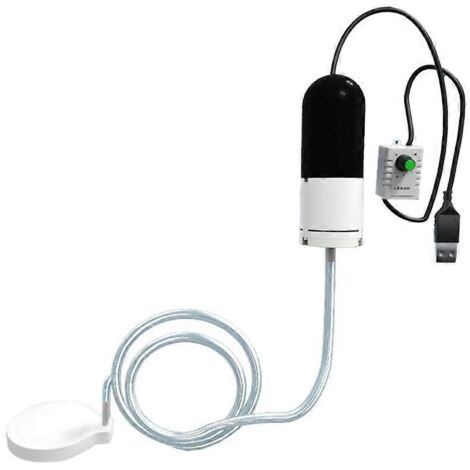 Pompe à air réglable pour aquarium, pompe à oxygène USB pour aquariums et bassins, Nano Gas D