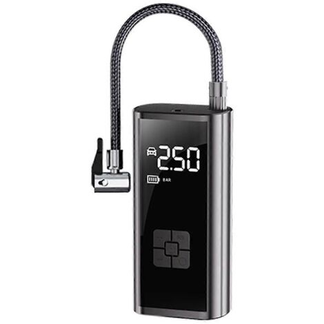 Pompe à air sans fil pour véhicule, pompe à air électrique portable pour pneus