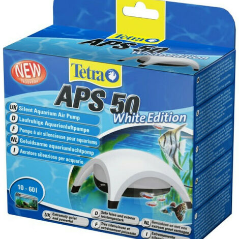 Pompe à air Tetra APS blanche pour aquarium Modèle APS 400