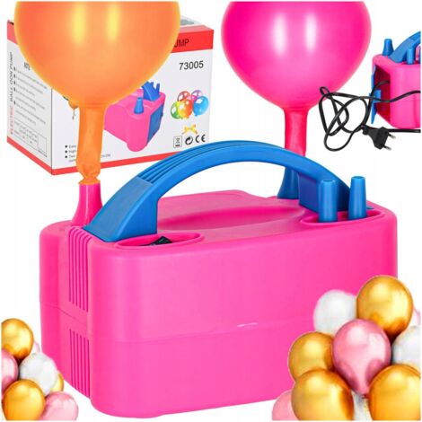 Pompe à ballons électrique 600W avec double embout pour un gonflage rapide
