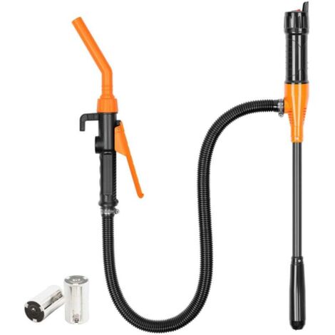 Pompe à batterie portable, pompe à siphon électrique à batterie améliorée, pompe à eau, pompe à carburant manuelle facile à utiliser, pompe à batterie portable pour le transfert d'essence, de carburan