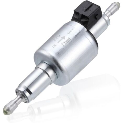 Pompe à Carburant 12V Universelle Pompe de Chauffage Voiture Pompe Électromagnétique 2KW-6KW Camion Camping-Car