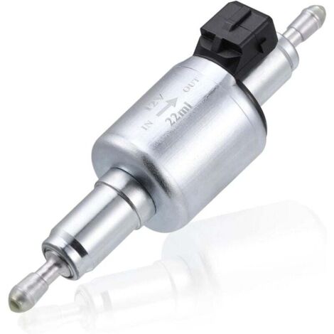 Pompe à Carburant 12V Universelle Pompe de Chauffage Voiture Pompe Électromagnétique 2KW-6KW Camion Camping-Car