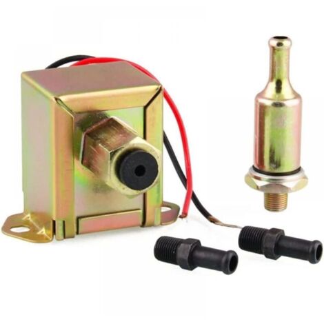 Ej.Life 0580464075, Benzinpumpe Universal Benzinpumpe 12V 5 Bar 150L/H für Auto Auto