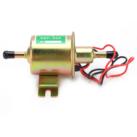 Pompe à carburant électrique universelle 12V/24V pour voiture, camion et bateau - Basse pression diesel essence HEP-02A