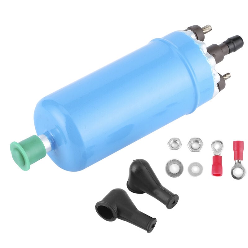 Jeffergarden - Pompe à Carburant en Ligne 12V 3Bar Haute Pression 16121115862 Accessoire adapté pour Peugeot 405 505, Pompe à Carburant