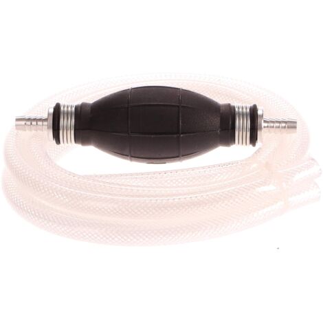 Pompe à carburant manuelle 8 mm avec tuyaux/ampoule (50/60)