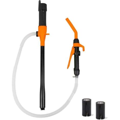 Pompe à carburant portable à batterie, pompes de transfert de batterie jusqu'à 2,5 gallons, pompe de transfert d'eau et de carburant