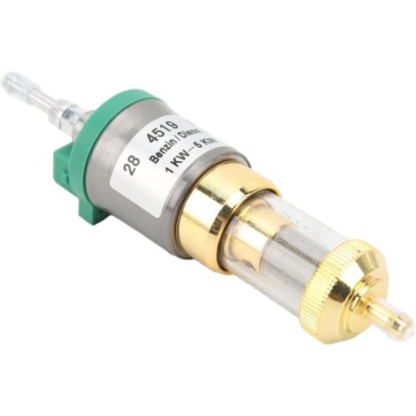 Pompe à carburant pour chauffage diesel avec double filtre, pièces de rechange plus pour tous les chauffages de stationnement 12 V - 28 ml 1-5 kW