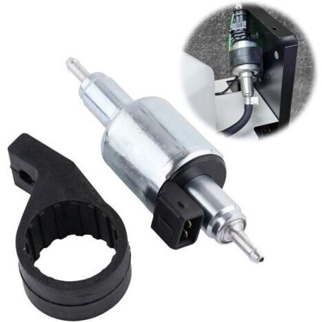 Pompe à carburant pour chauffage, pompe à air et à carburant, 12 V, 22 ml, universelle, pour chauffage d'air de voiture, pompe à carburant diesel pour 2 kW, 5 kW et 8 kW.