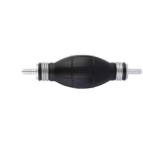 Pompe A Carburant - Raccord Coudé 10 mm - Bulbe D'amorçage Manuel - En Caoutchouc Et Alliage D'aluminium - Pour Voiture Camping-car Bateau Moto - Unité