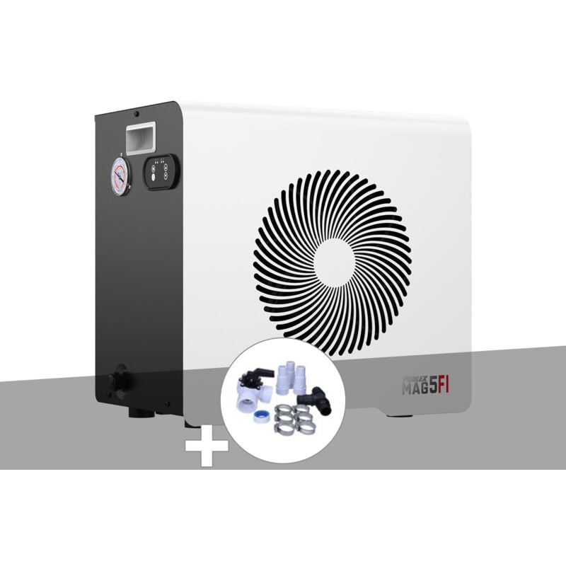 Pompe à chaleur 5 kW Mag Full Inverter Poolex Kit by-pass ø 32/38 mm