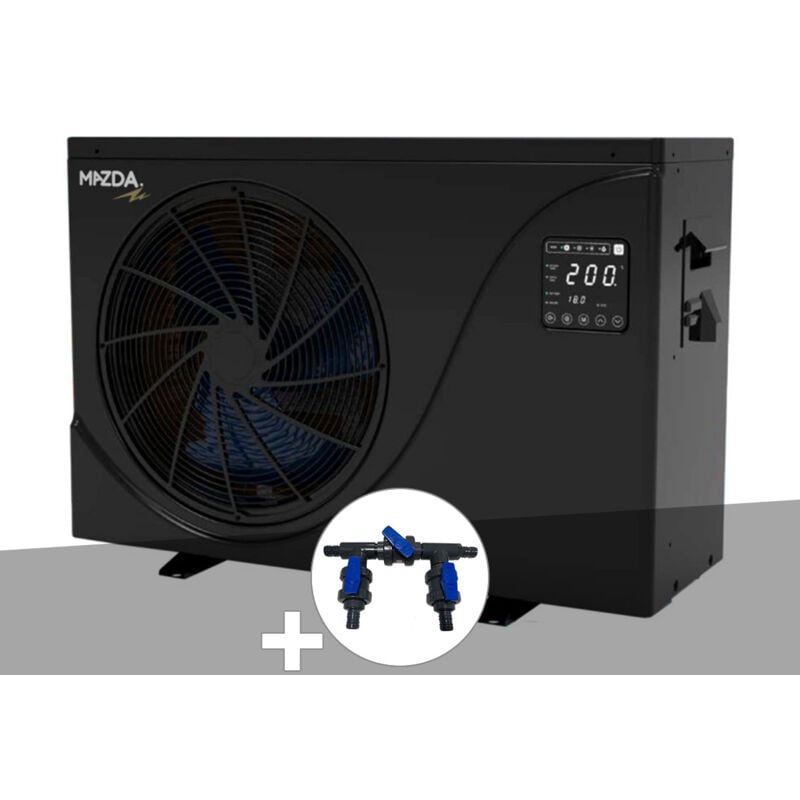 Pompe à chaleur 9 kW Full Inverter Mazda Series + Kit by-pass ø 32/38/50 mm Mazda