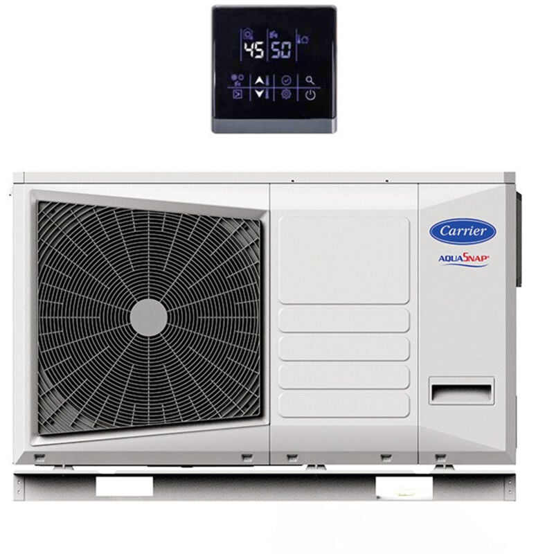 Pompe à chaleur Air / Eau monobloc AquaSnap avec appoint électrique Carrier 8 kW Monophasé