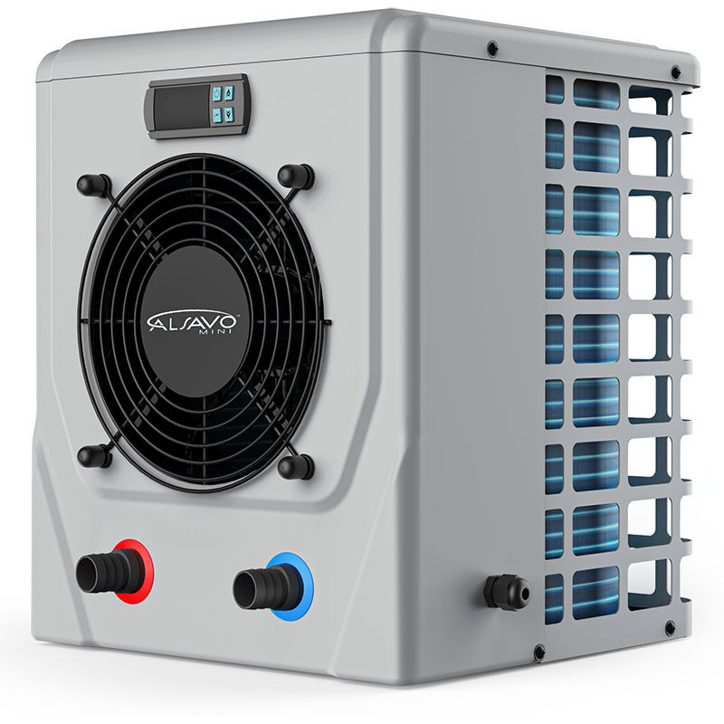 LBDLP Pompe &agrave; chaleur pour piscine hors-sol Mini 25 ? Capacit&eacute; 2,5 kW ? D&eacute;bit 2 m&sup3;/h ? Alimentation 220V/50Hz ? &Eacute;changeur en titane ? 