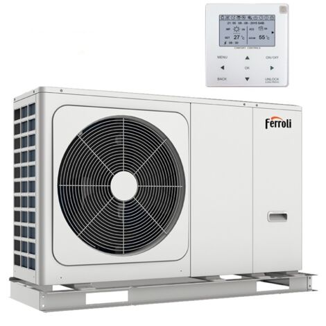 Pompe à chaleur monobloc pour climatisation et ECS Ferroli OMNIA M 3.2 8