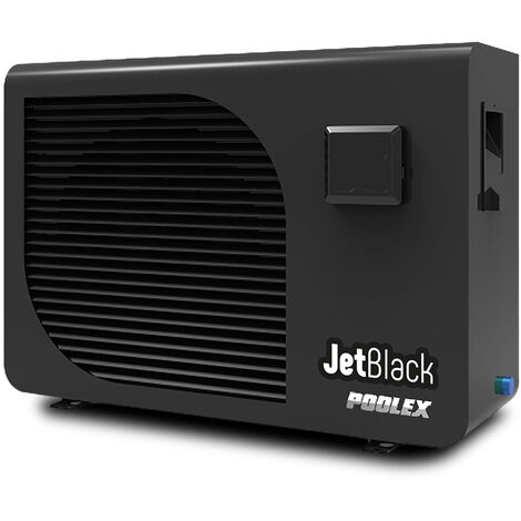 Pompe à chaleur piscine poolex jetblack 12 kw pour piscines jusqu'à 65m³