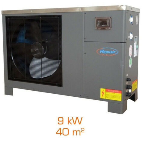Pompe à chaleur réversible REXAIR Style'PAC 9 - 9kW - 55 m3