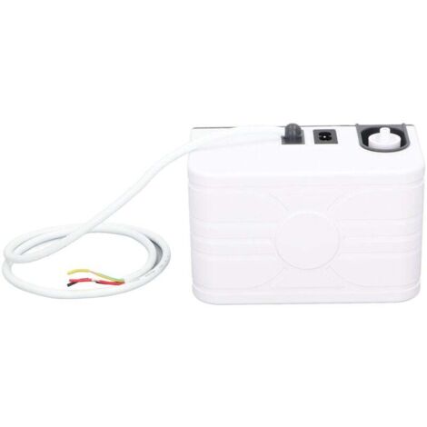 Pompe à Condensats Automatique Silencieuse 19dB avec Réservoir de Stockage D'eau de 200 Ml, 100L/H Pompe à Condensats pour CVC, Déshumidificateur, Four, Climatiseur, 220V 50HZ A