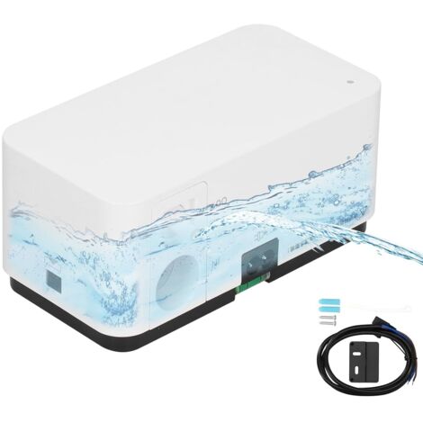 Pompe à Condensats Automatique Silencieuse 19dB avec Réservoir de Stockage D'eau de 200 Ml, 24 M³/h Pompe à Condensats pour CVC, Déshumidificateur, Four, Climatiseur, 110-240V