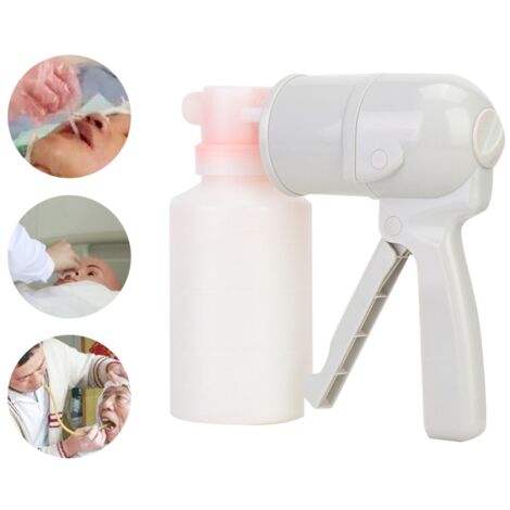 Pompe à Débris Buccale Manuelle, Équipement de Sauvetage Respiratoire d'Urgence pour Maison