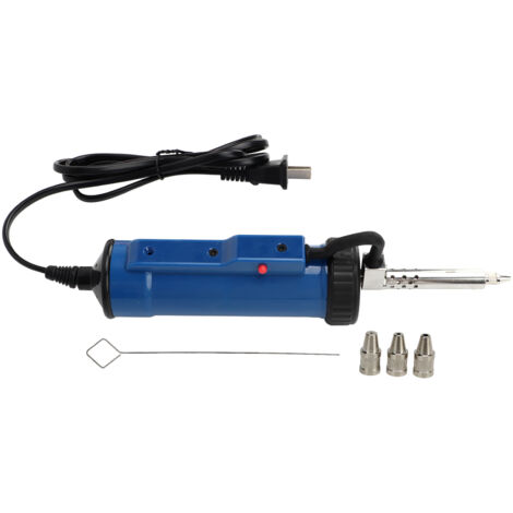 Pompe à dessouder automatique 30W portable, outil de déssoudage à succion vide pour soudure à l'étain, prise US 110V-220V