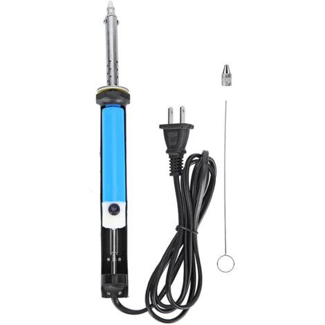 Pompe à dessouder électrique avec fer à souder et embout en étain (Prise US 110V)