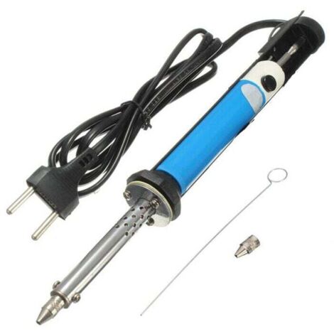 Pompe à dessouder électrique avec pompe à dessouder portable