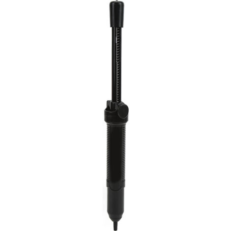 Pompe à dessouder manuelle puissante et durable en ABS pour outils de soudure électronique - Noir