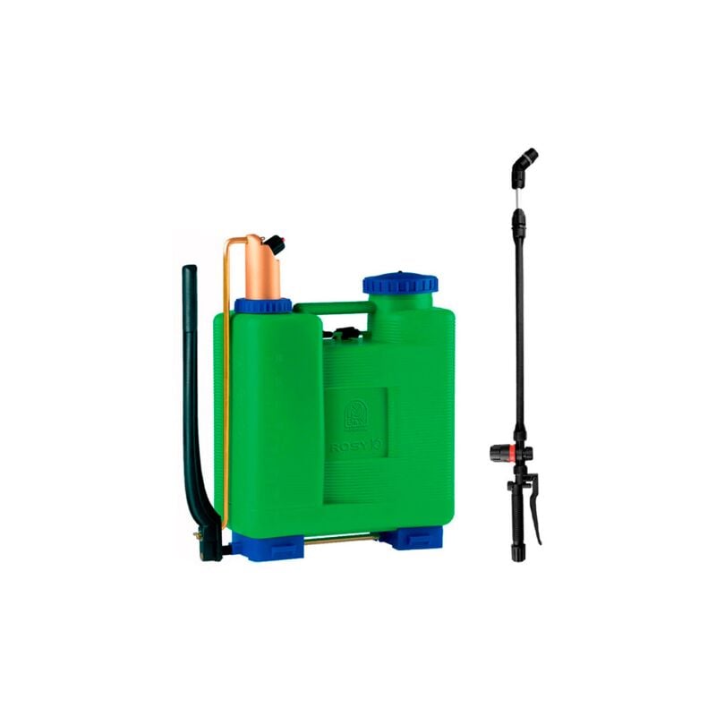 GDM - Pompe a' dos Dimartino Rosy16 avec e'le'ment de pompage en nylon 17,5 litres avec lance te'lescopique pour potager, vigne