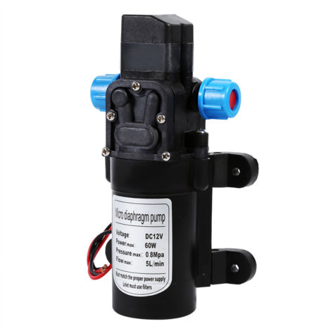 Pompe à eau 12V haute pression 116Psi pour camping-car, bateau et camping autonome