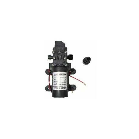 Pompe à eau à membrane haute pression DC 12 V, pompe électrique auto-amorçante pour le nettoyage, le lavage et l'irrigation des bateaux et des jardins