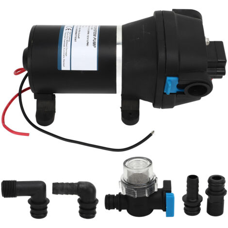 Pompe à eau à membrane haute pression électrique Micro Booster déplacement positif DC12V 100psi 3.2GPM