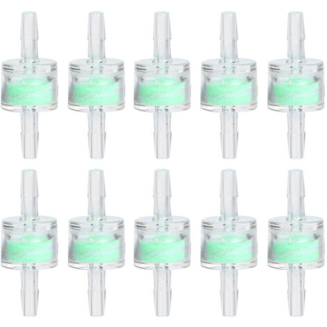 Pompe à eau d'aquarium vert ABS, 10 pièces