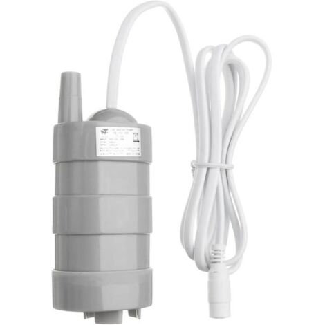 Pompe à Eau DC 12V pour Aquarium Pompe à Eau Submersible magnétique 5M 600 1000L-H étang à Poissons Jardin Bateau Pompe à Eau (998)