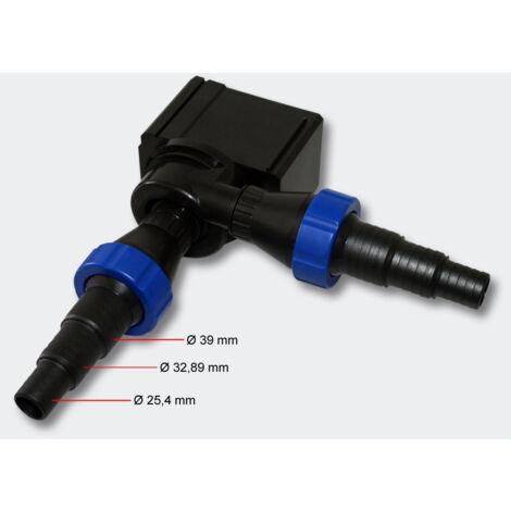 Pompe à eau de bassin filtre filtration cours d'eau eco aquarium petit étang eco 3600l/h 20 Watts