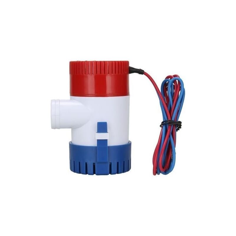 Pompe à eau de cale submersible pour caravane, camping-car, bateau de pêche, petite piscine et fontaines 12 V 25 mm 4 165 l/h