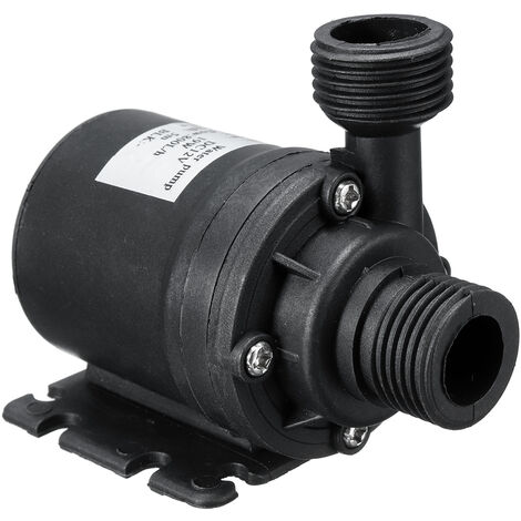 DRILLPRO Pompe à Eau De Circulation D'Eau Chaude à Moteur Sans Balais à Courant Continu 50cm DC1 2V 5-5.5m SWAGX