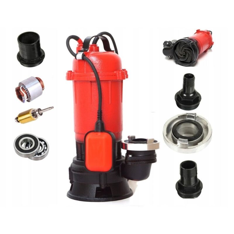 Pompe à eau de fosse septique, broyeur + flotteur 7778