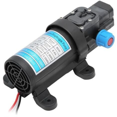 Pompe à eau électrique haute pression ROM - DC 12V 80W - Auto-amorçante - Micro diaphragme