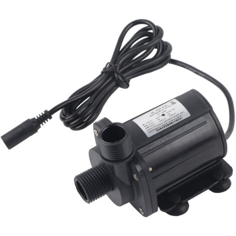 Pompe à eau hydraulique 12V sans balais DC, 3 mètres, pour températures de 40°C à 100°C